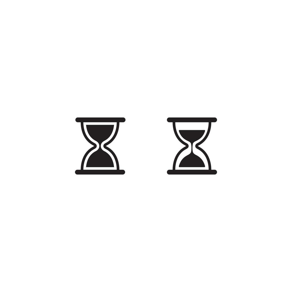 Hourglass, Timer Icon Vector