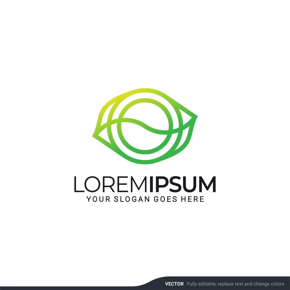 Modern geometric abstract logo design. Editable symbol Vector illustration