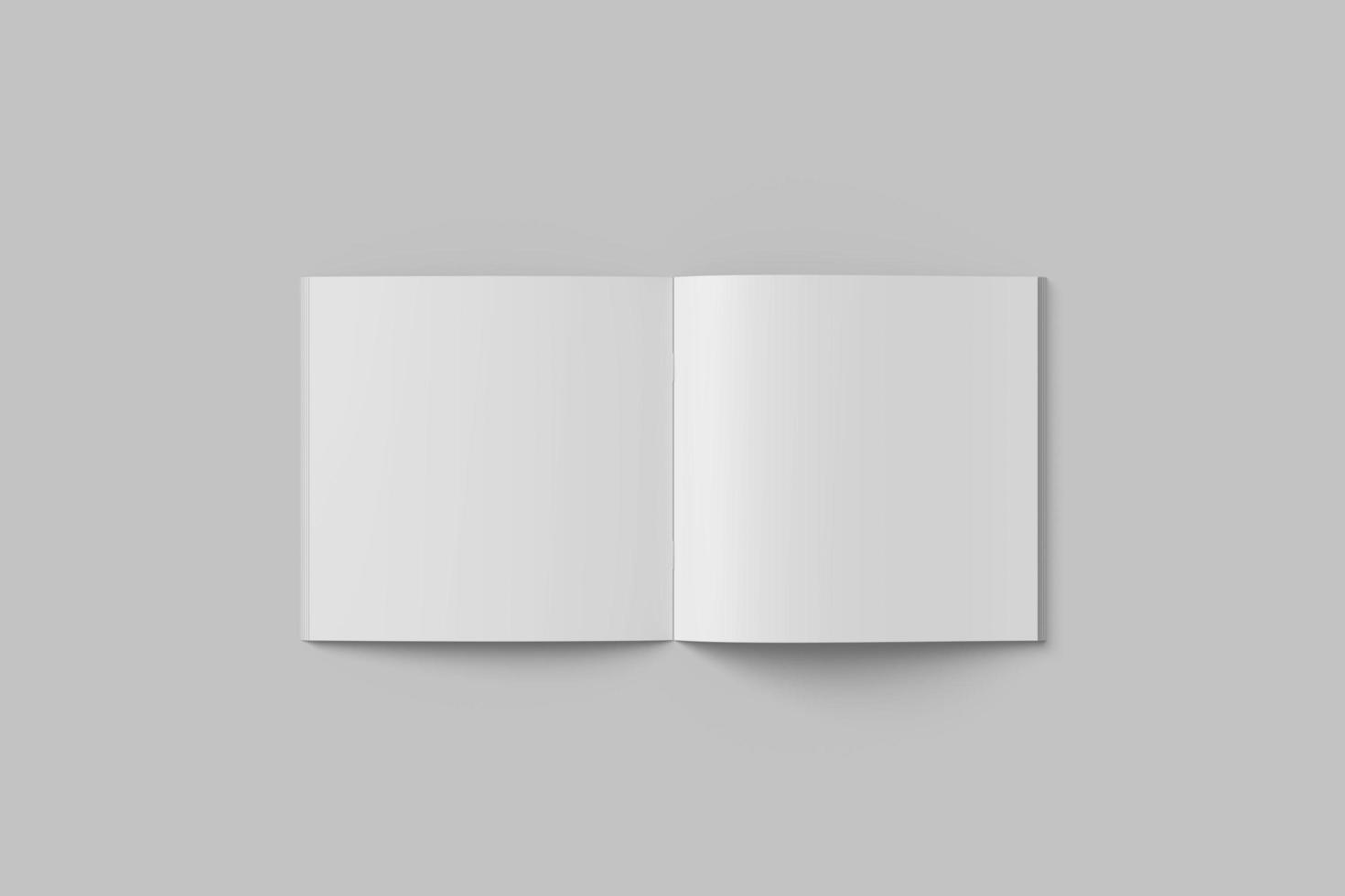 Brochure Square Bifold Mockup photo
