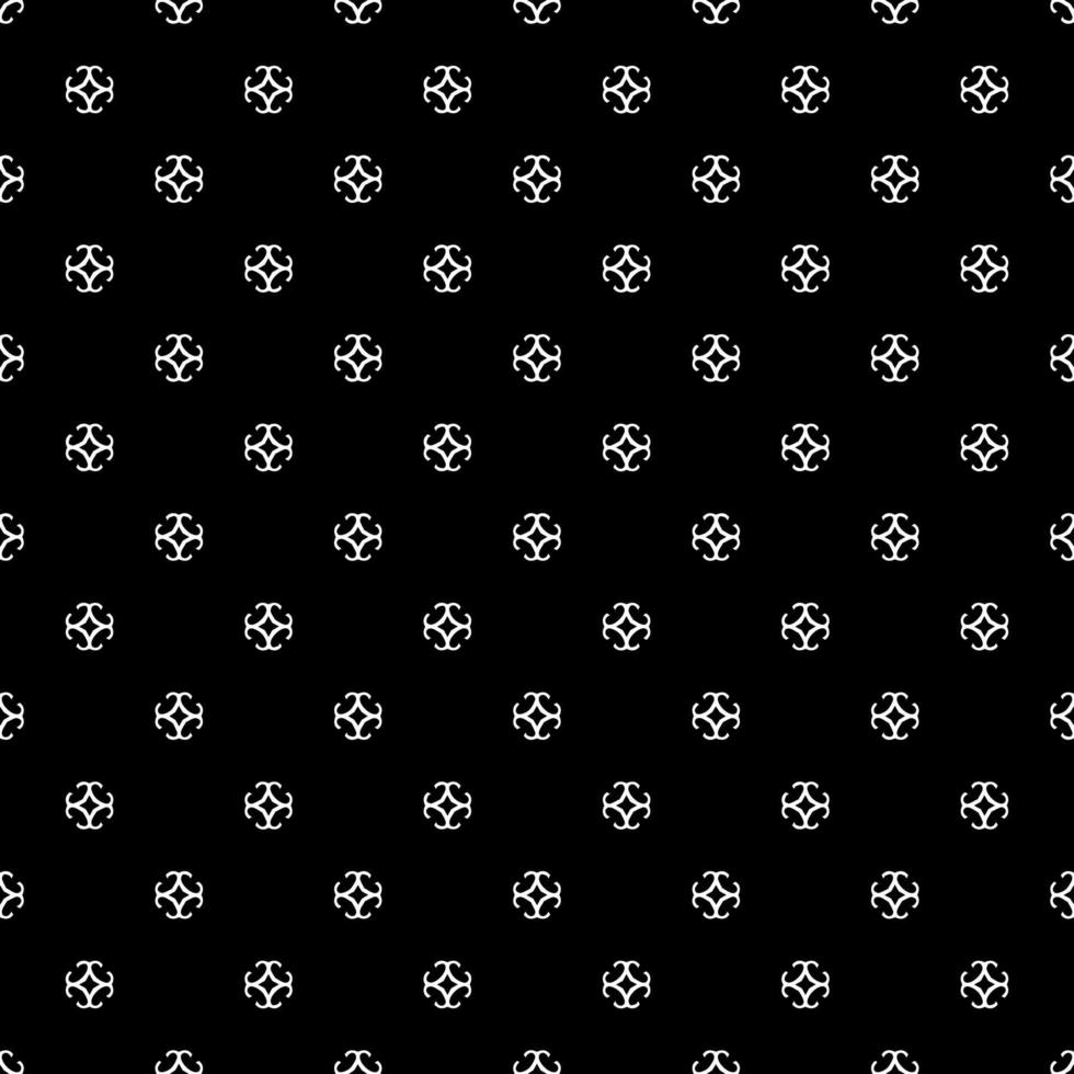 Black and white surface pattern texture. Bw ornamental graphic design. Mosaic ornaments. Pattern template. vector