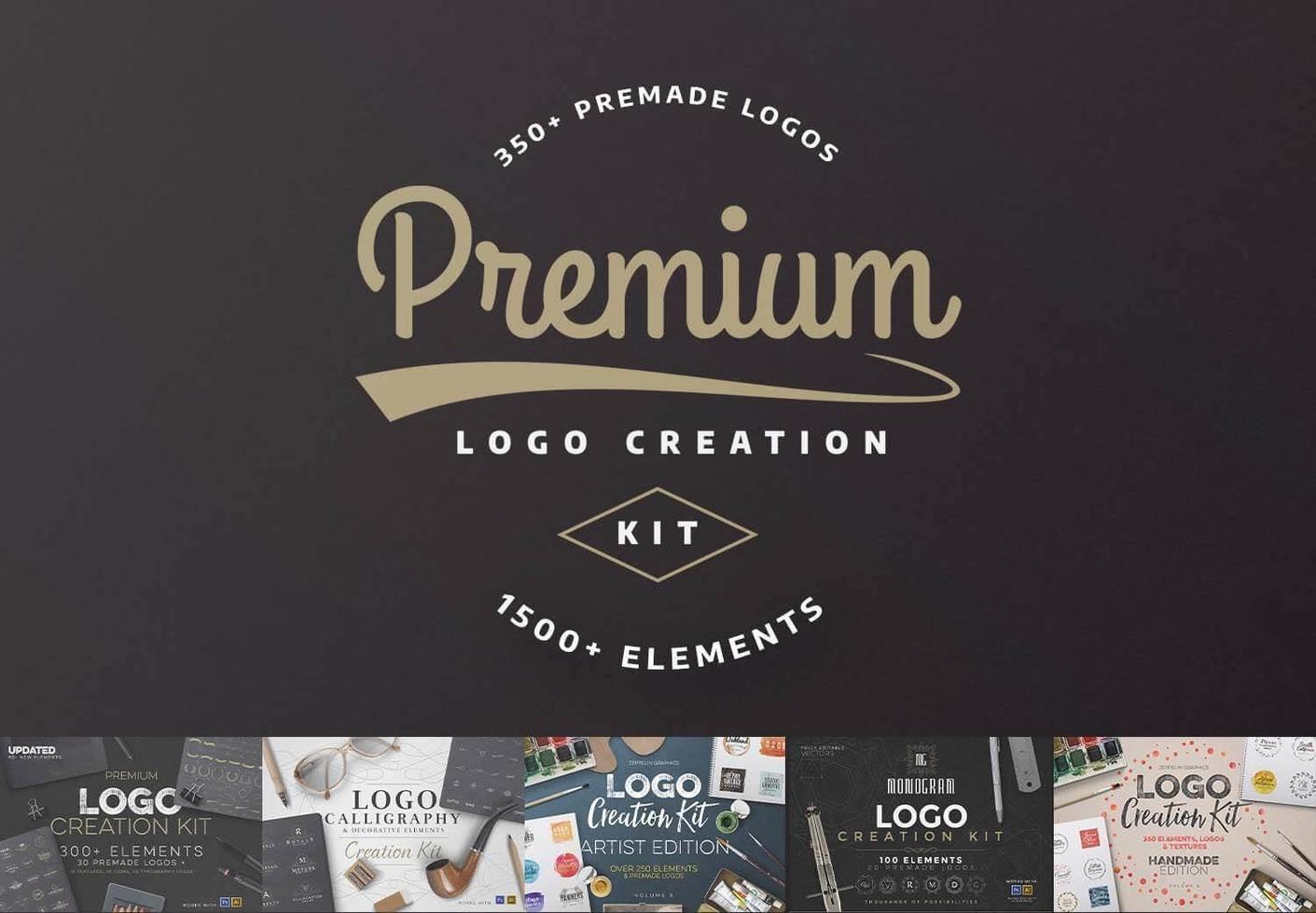 Premium Logo Creation Kit bundle