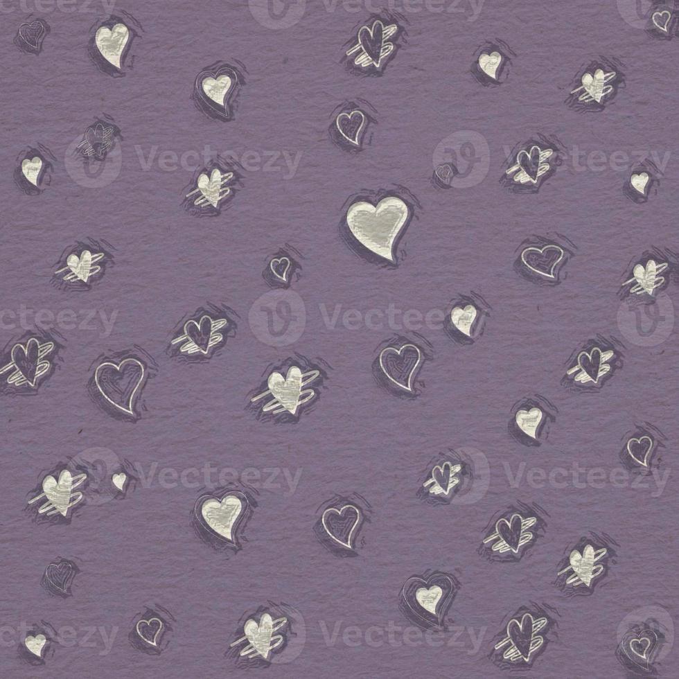 cute mini heart shape on the texture paper background for valentines day and minimalistic love card. photo