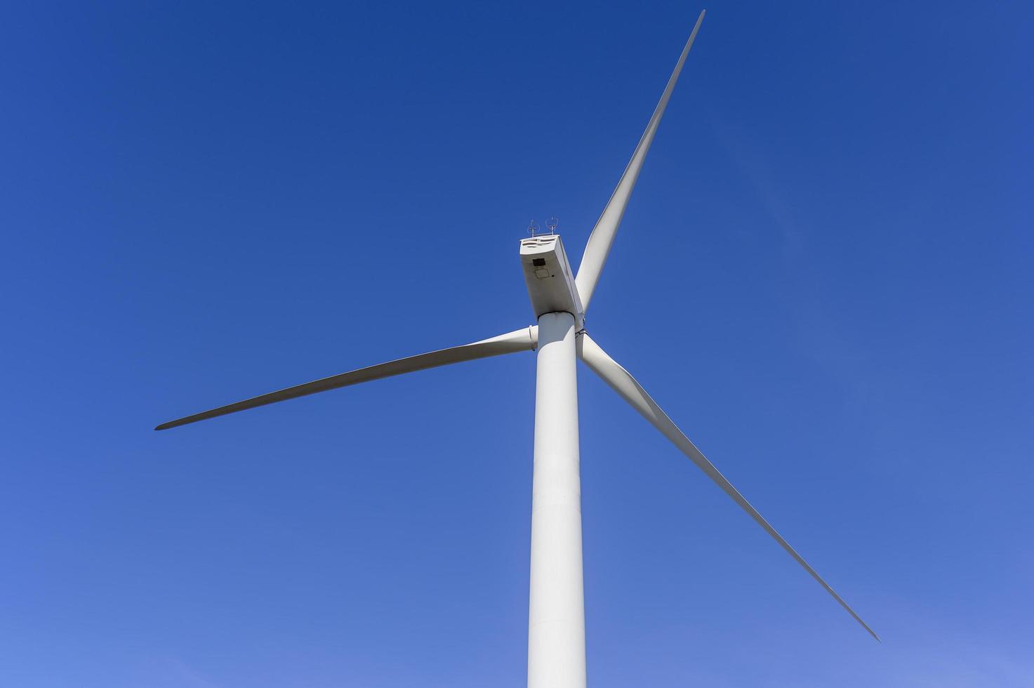 background of wind turbines , clean energy concept photo