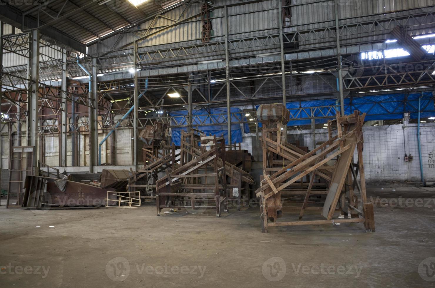 abandoned factory background photo