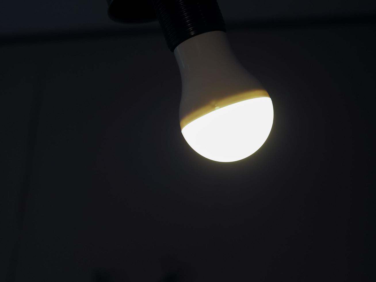 LED light bulb photo