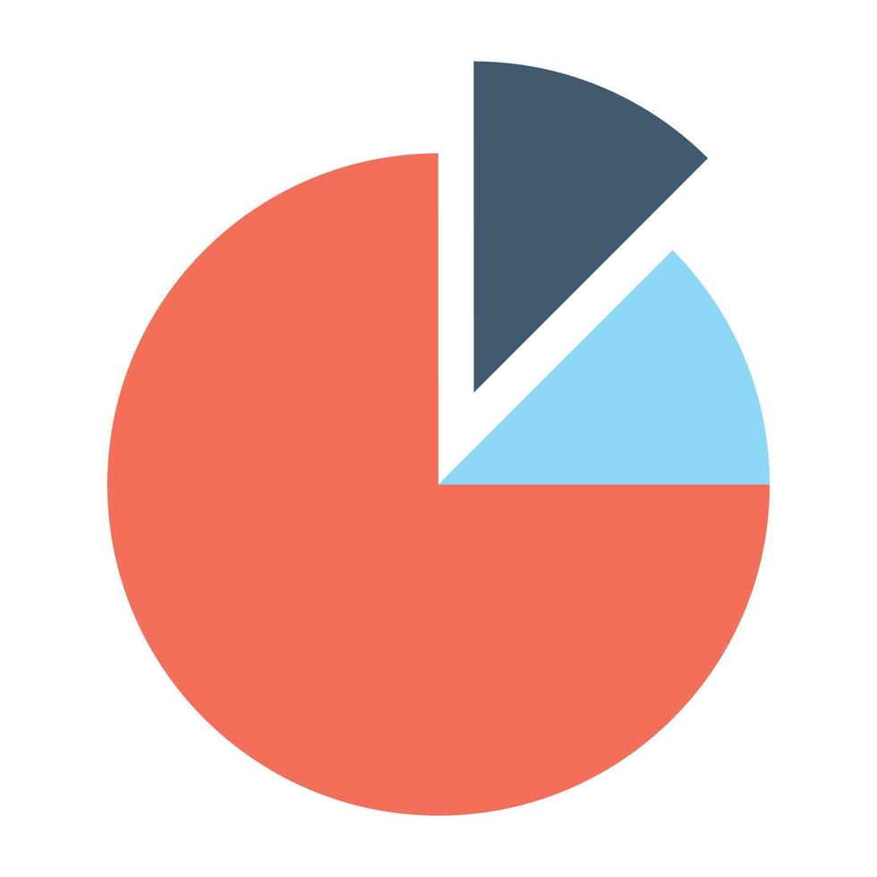 Pie Chart Concepts vector