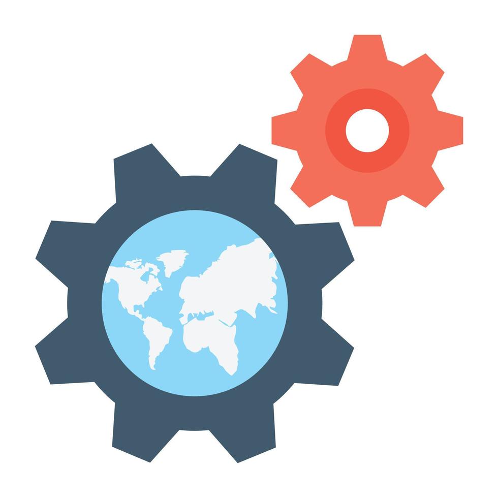 Internet Setting Concepts vector