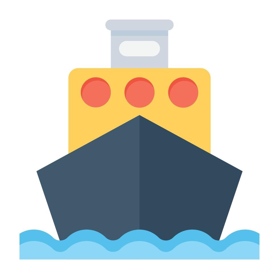 Trendy Ship Concepts vector