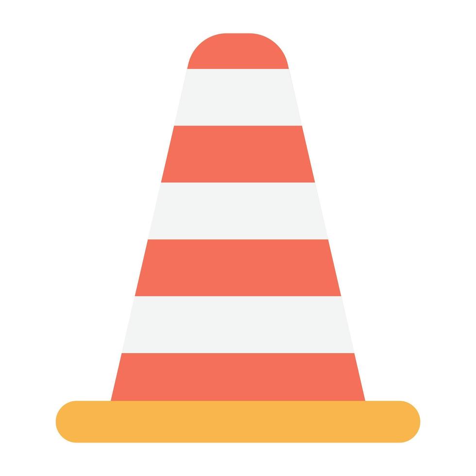 Traffic Cone Concepts vector