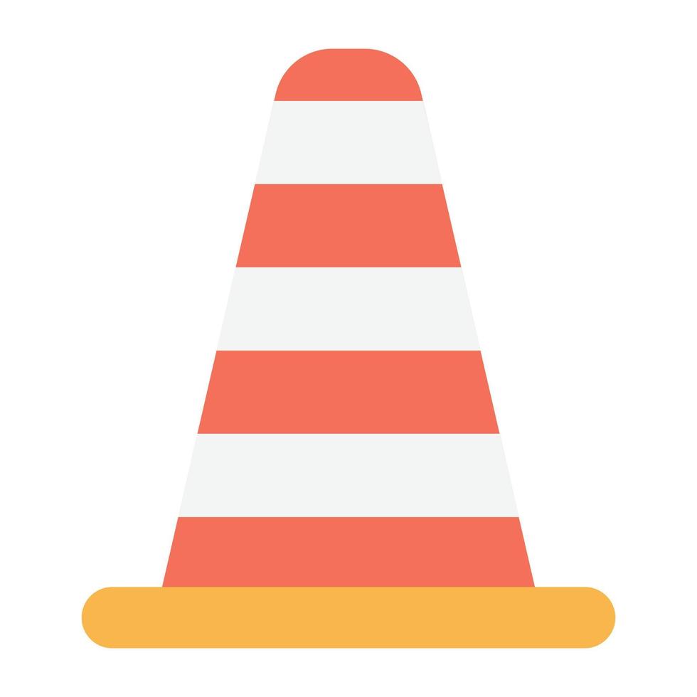 Traffic Cone Concepts vector