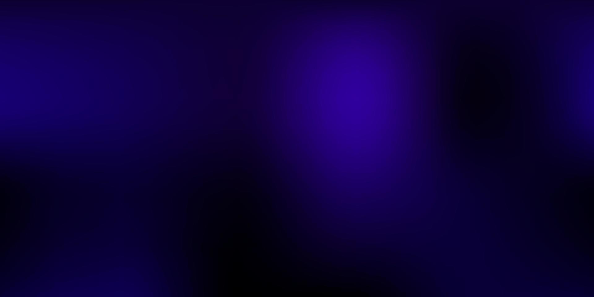 Dark Purple vector gradient blur drawing.