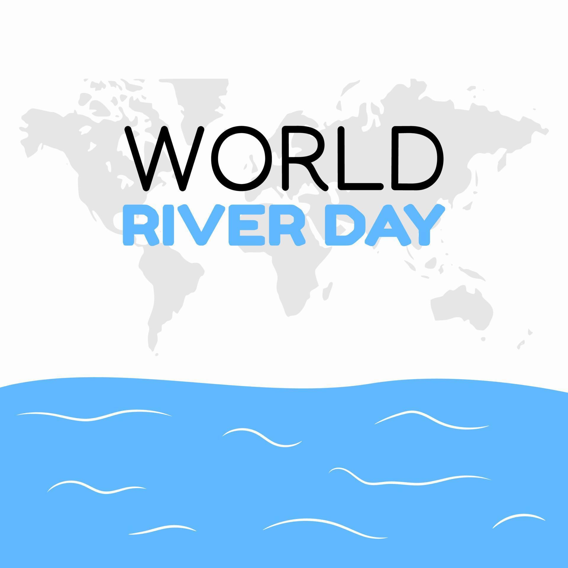 world river day vector lllustration 5347887 Vector Art at Vecteezy