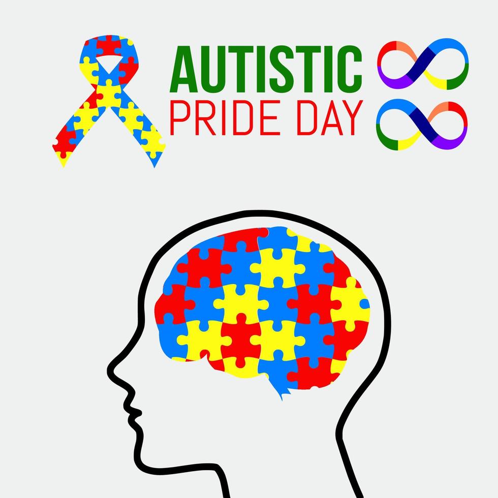 autistic pride day vector illustration 5348541 Vector Art at Vecteezy