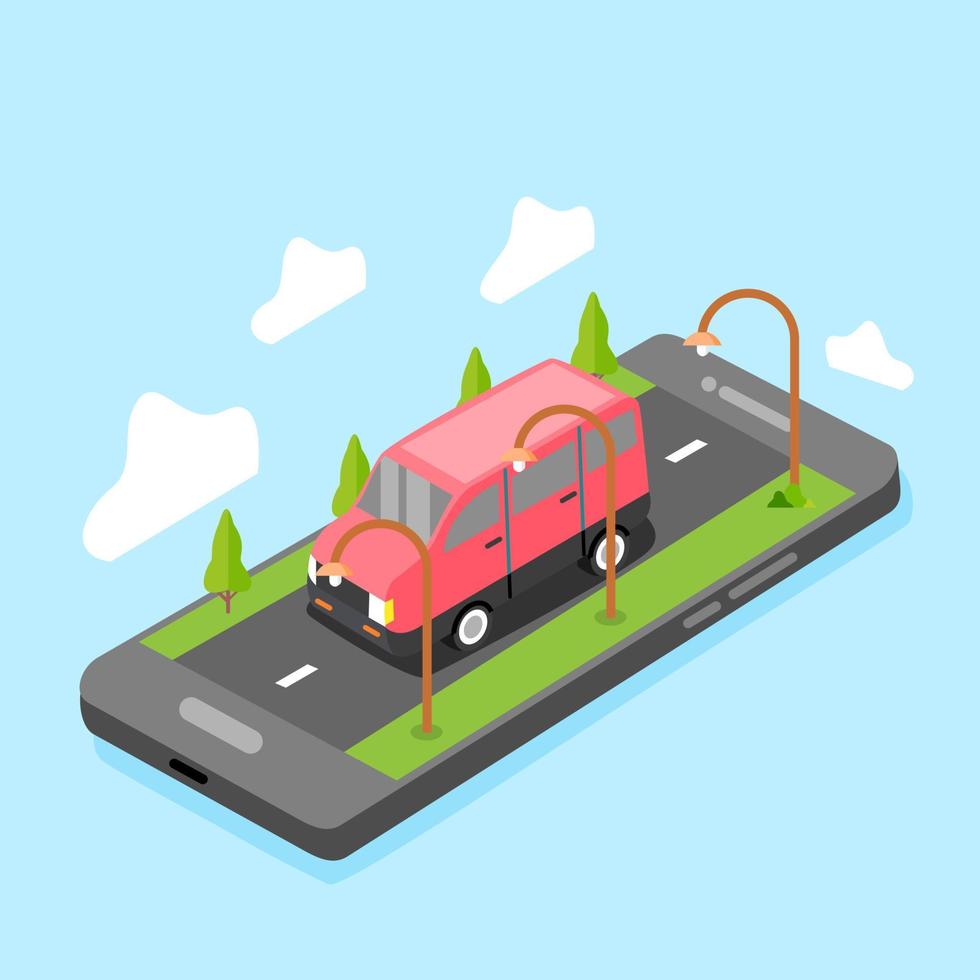 design travel illutration 3D vector illustraton.