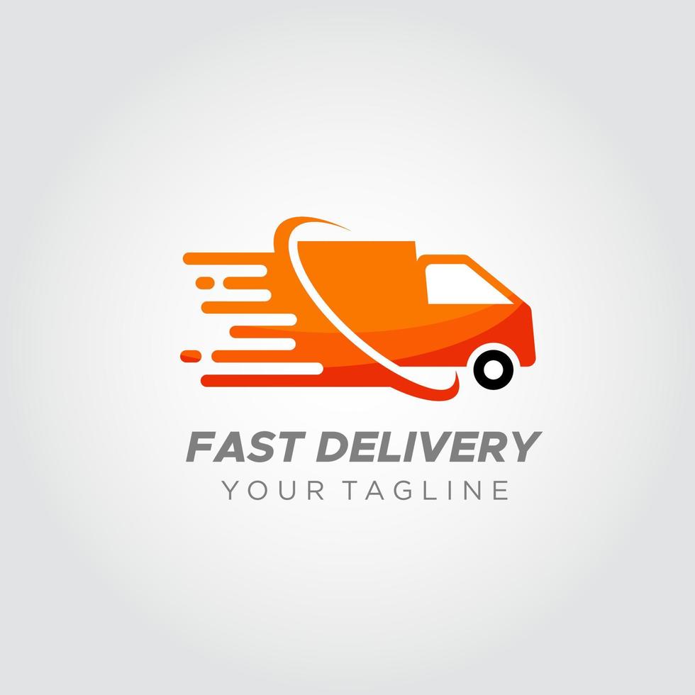 Delivery logo design vector. Suitable for your business logo vector