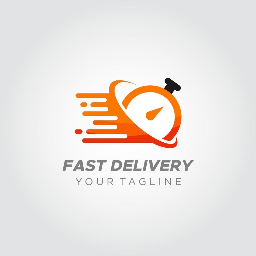 Delivery logo design vector. Suitable for your business logo vector
