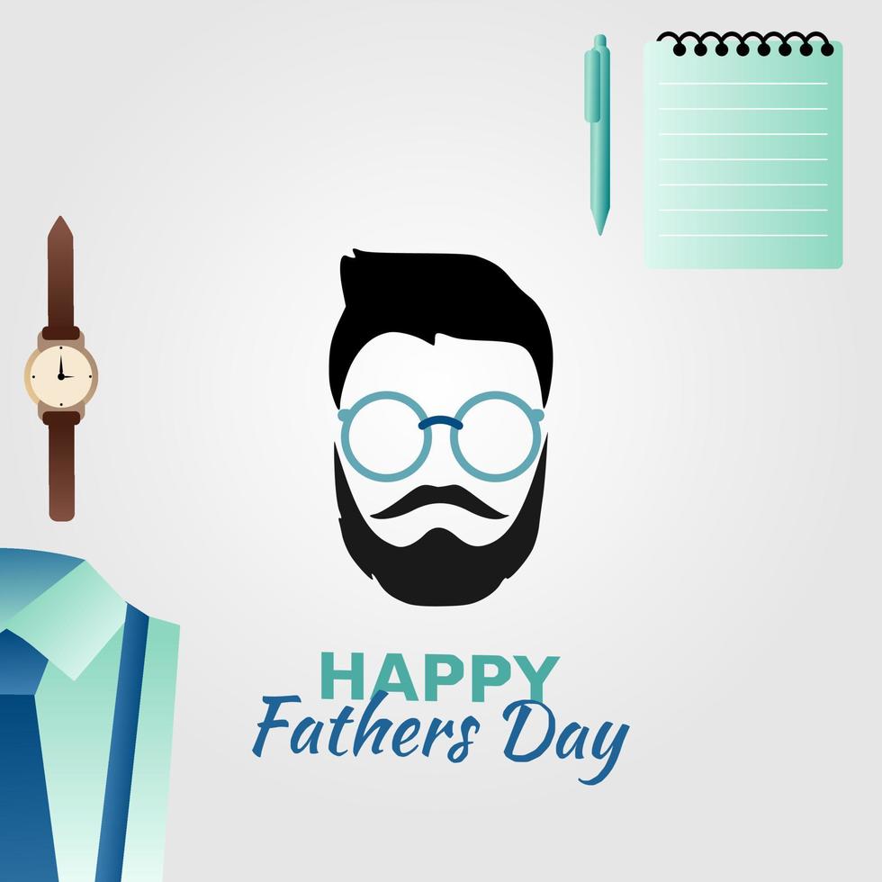 Happy Father's day vector lllustration