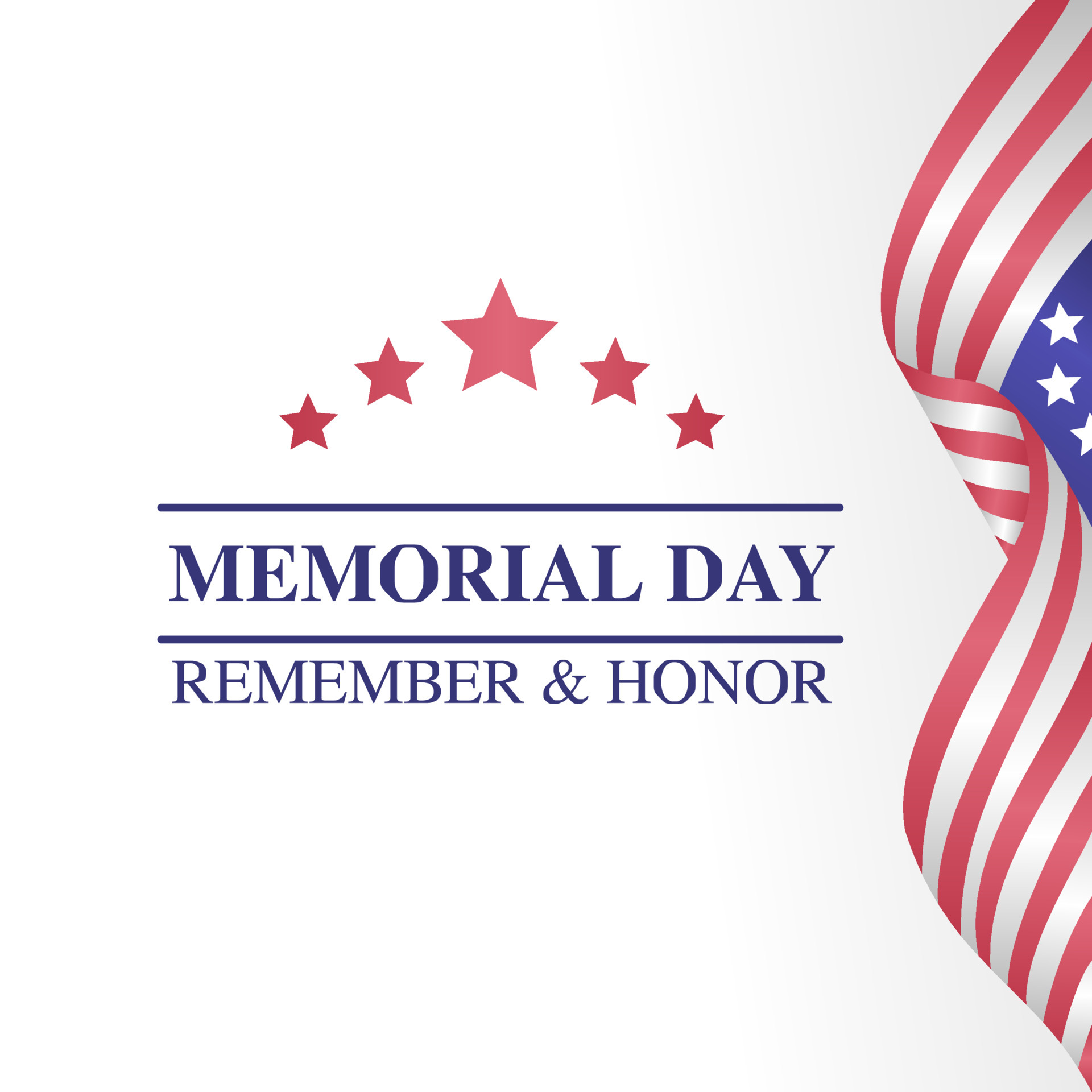USA memorial day vector lllustration 5348836 Vector Art at Vecteezy