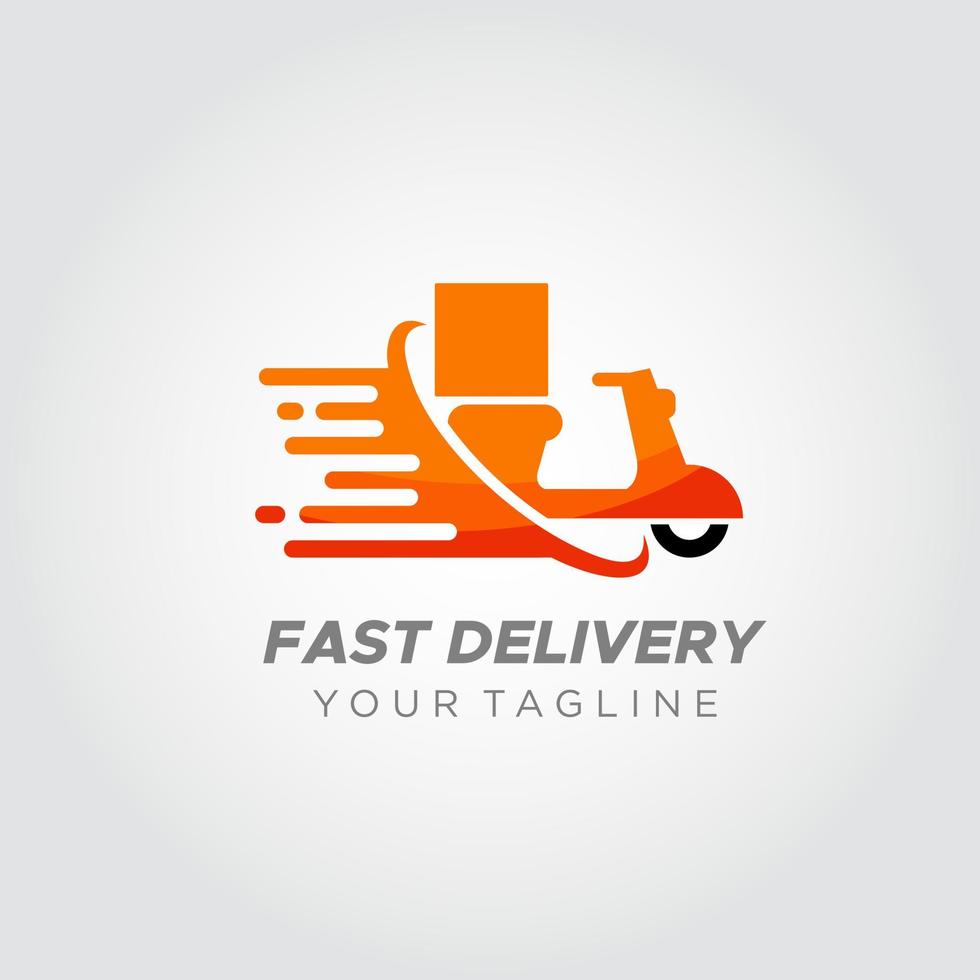 Delivery logo design vector. Suitable for your business logo vector