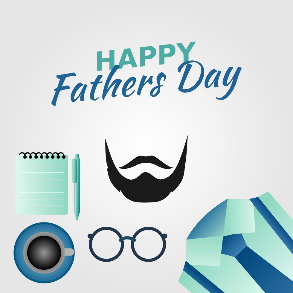 Happy Father's day vector lllustration