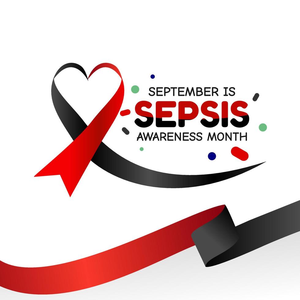 Sepsis Awareness Month vector illustration