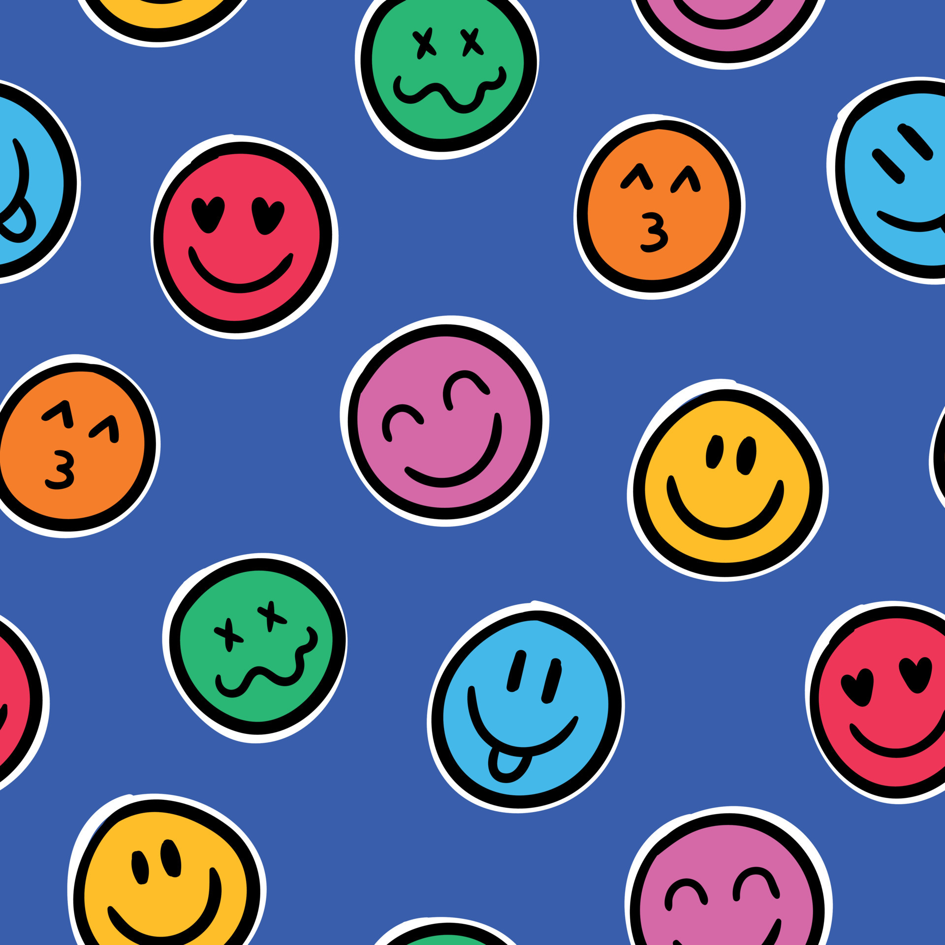 Buy Melty Smiley Face SVG Iphone Wallpaper Purple 70s Moody Funky Online in  India  Etsy