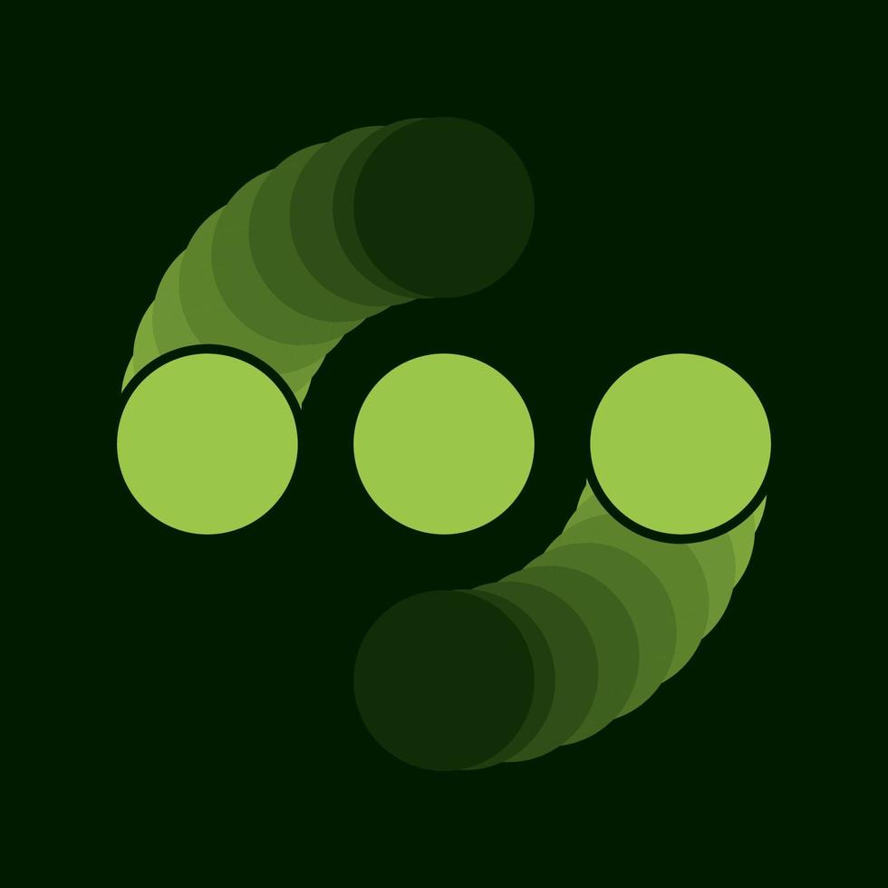 circle loading abstract logo symbol icon vector graphic design