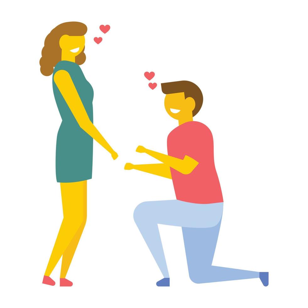 Will You Marry Me vector