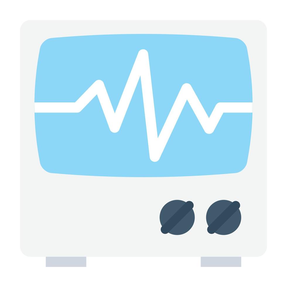 Ecg Machine Concepts vector