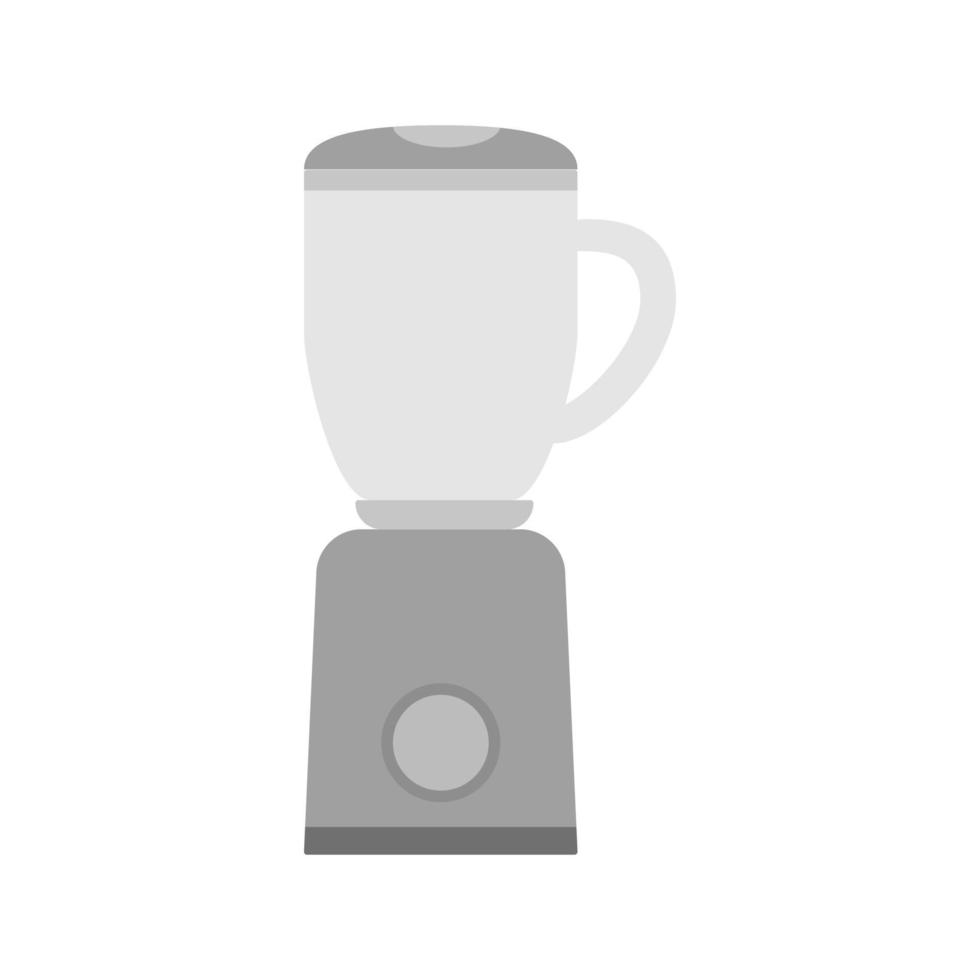 Juicer blender, kitchen appliances for making juices or smoothies, appliance gray in flat style vector