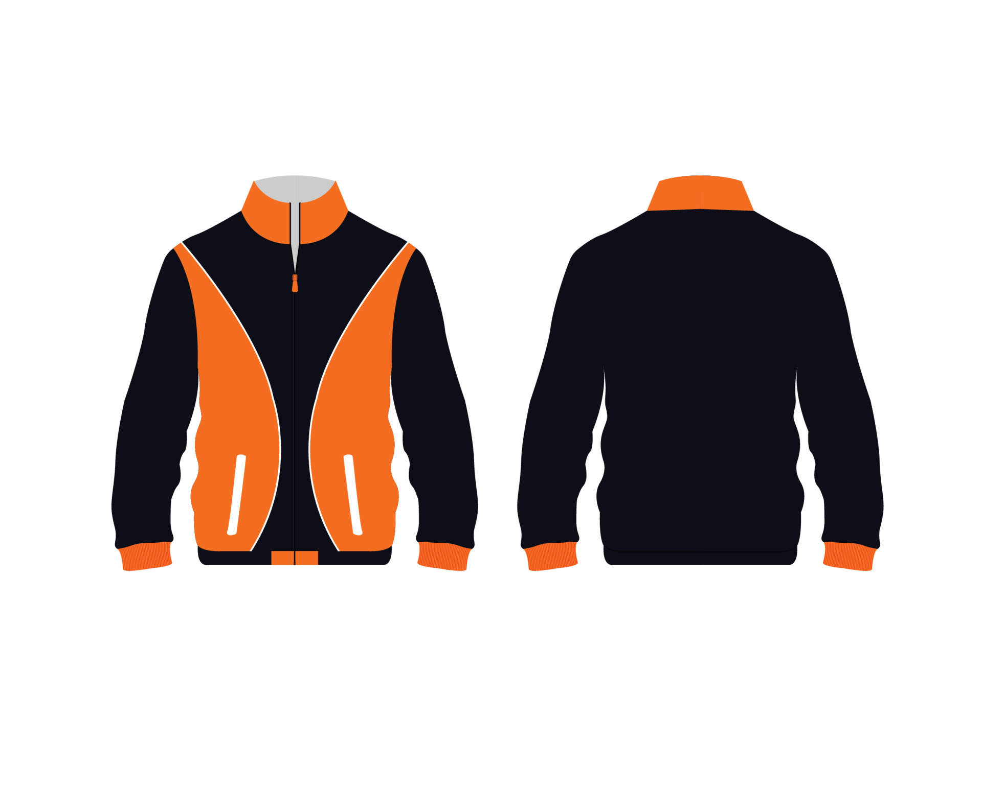 Yellow and Black Sport jacket template Design 5352410 Vector Art at Yellow and Black Sport jacket template Design 5352410 Vector Art at