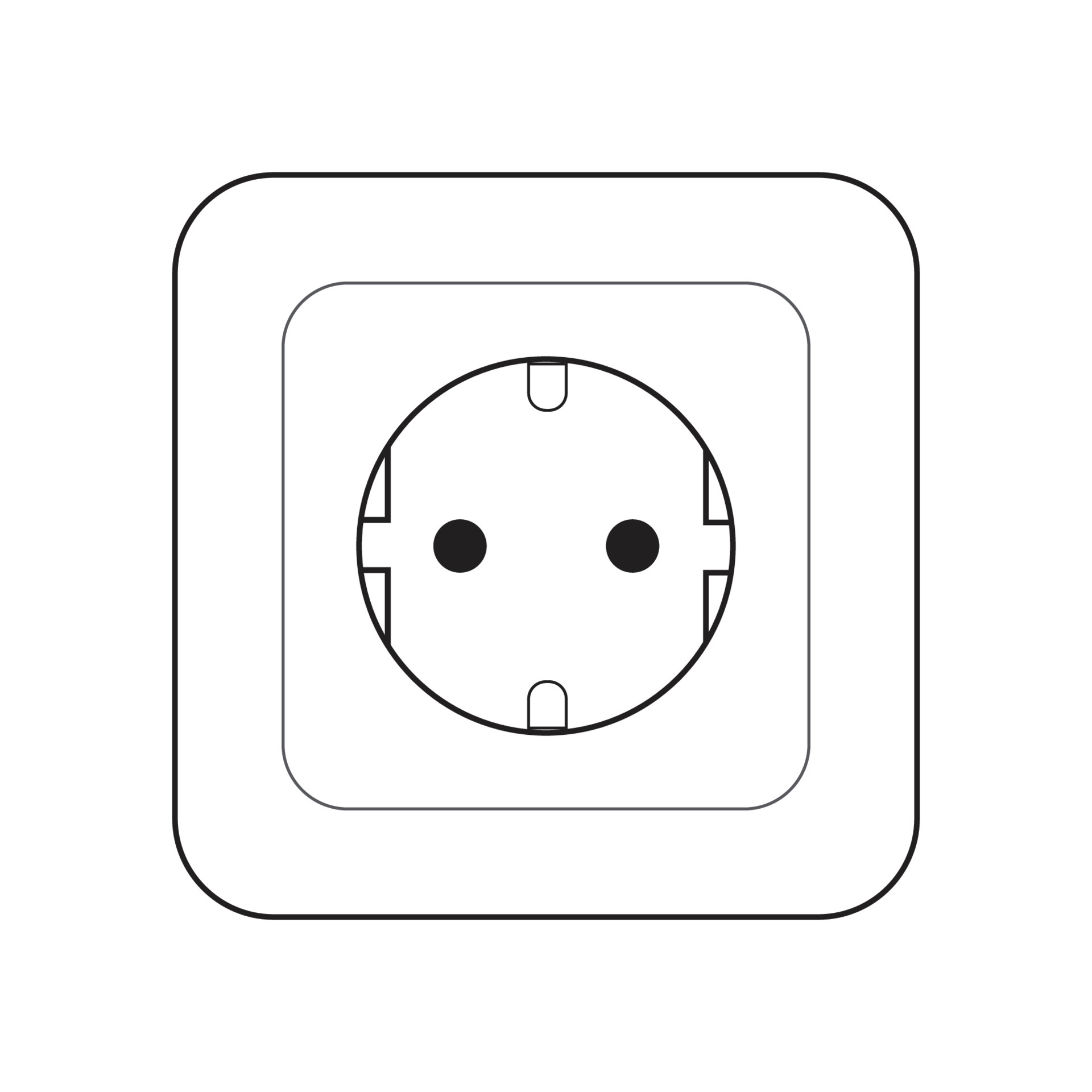 Korea AC Power Plugs And Sockets 5352643 Vector Art at Vecteezy