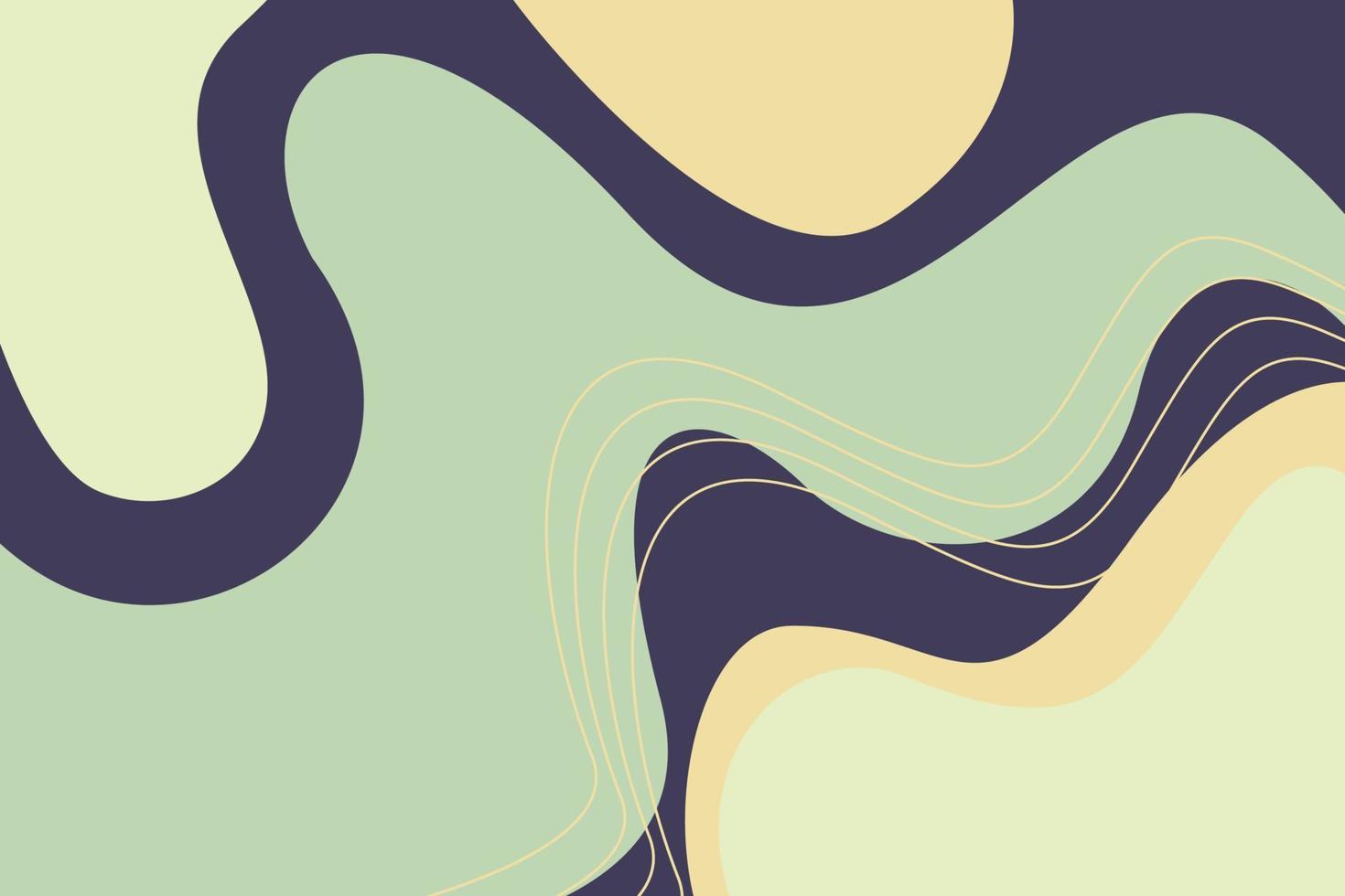 abstract wave background trendy design vector