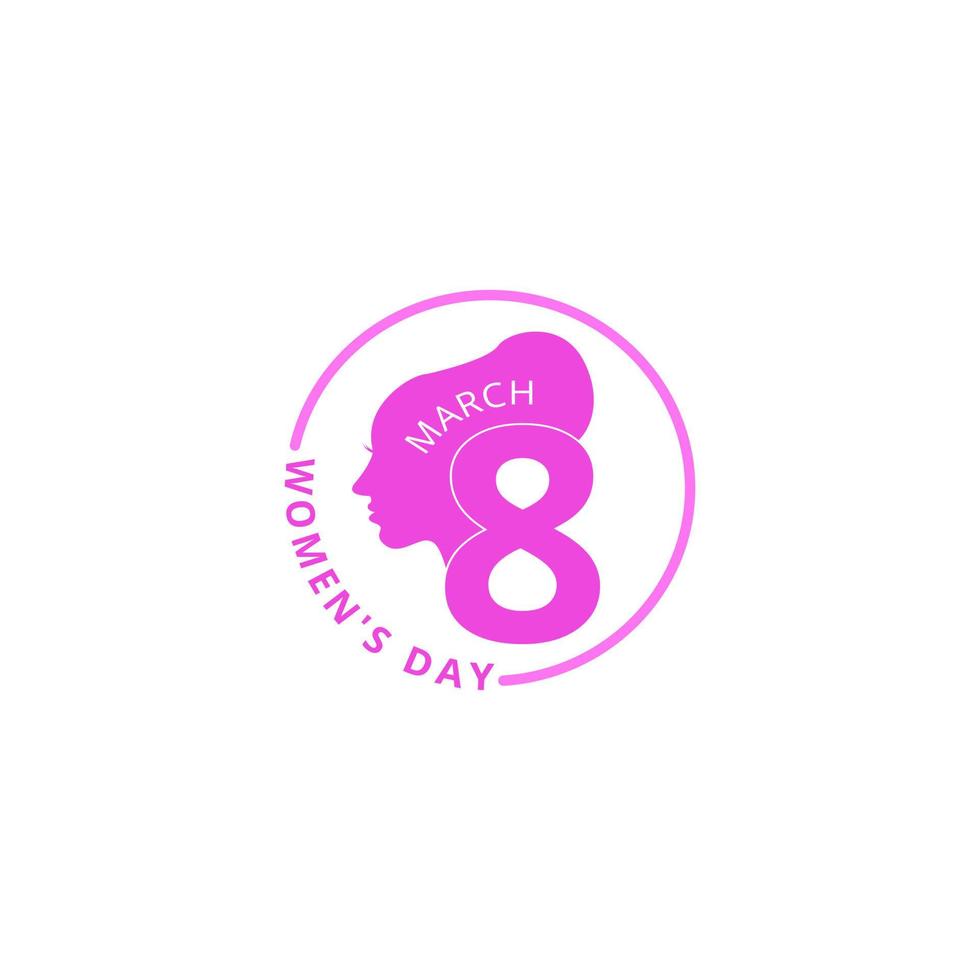 Design Logo Happy Momen's day vector