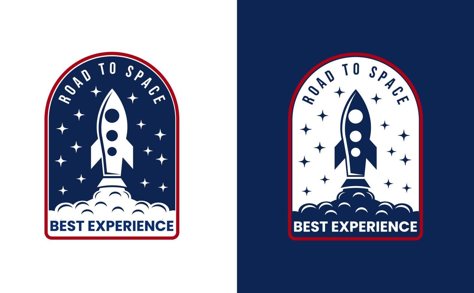 Rocket Launch to Space, Explore Planets, T-shirt design vector