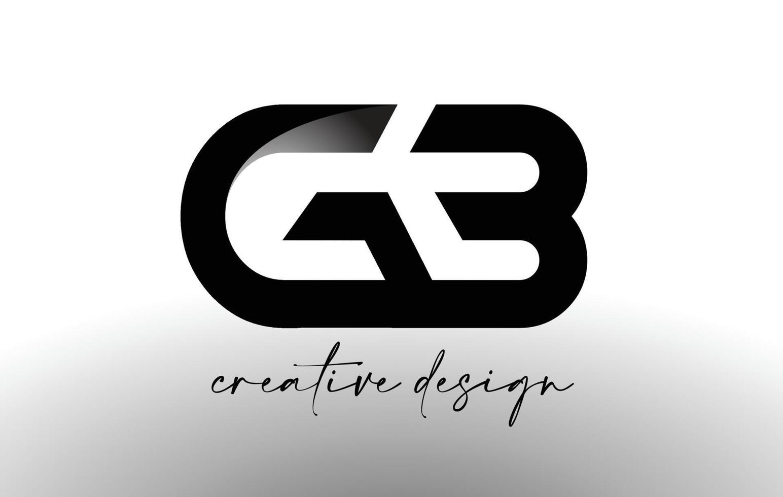 GB Letter Logo Design with Elegant Minimalist Look.GB Icon vector with creative design modern look.