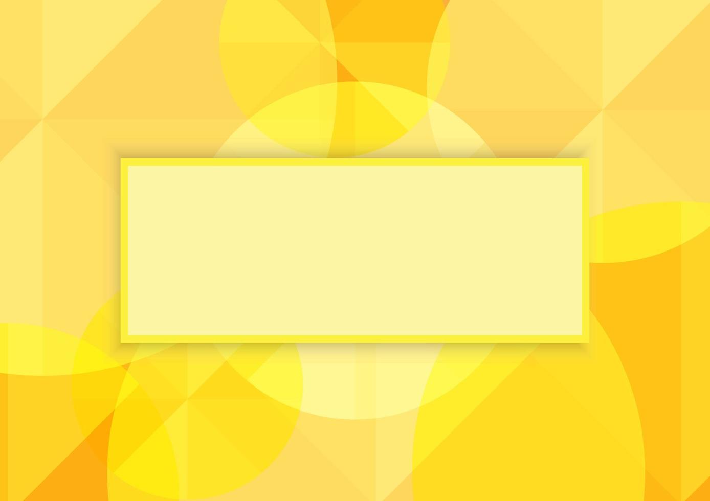 Geometry background concept. Soft yellow circle abstract pattern for backdrop. Minimal dynamic cover design. vector