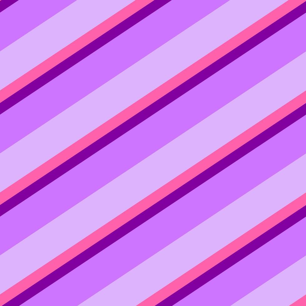 Purple Pink Diagonal Stripes Vector Seamless Pattern Design