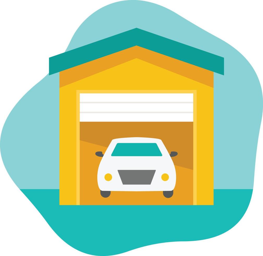 Garage Isolated Vector icon which can easily modify or edit