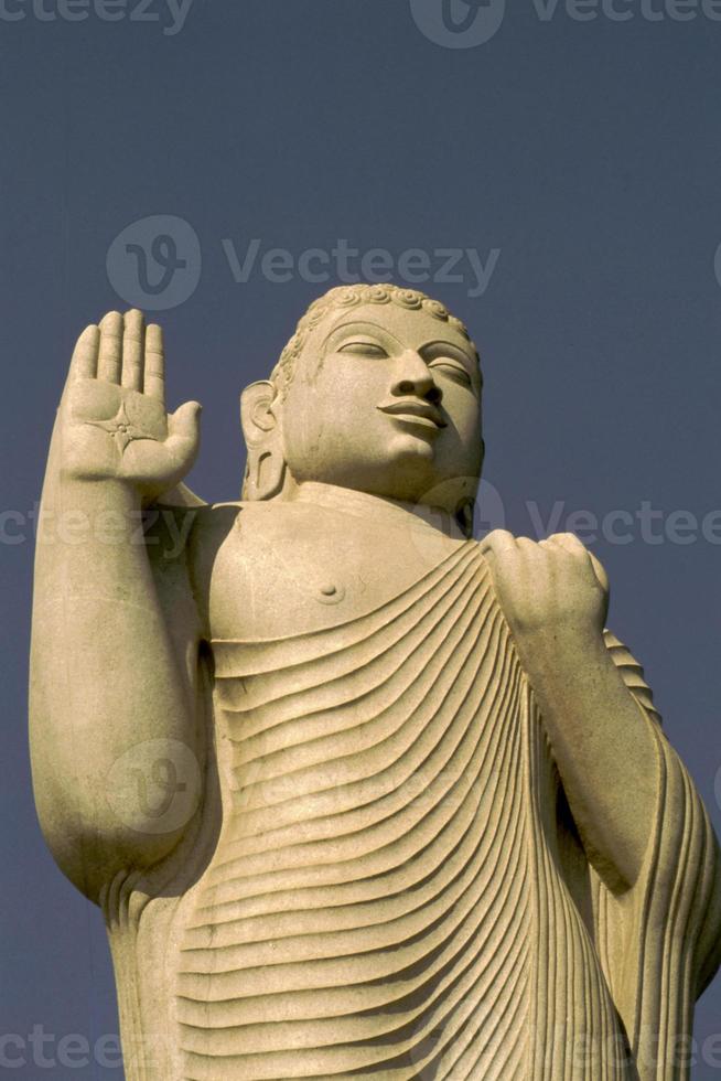 Statue of Blessing Buddha photo