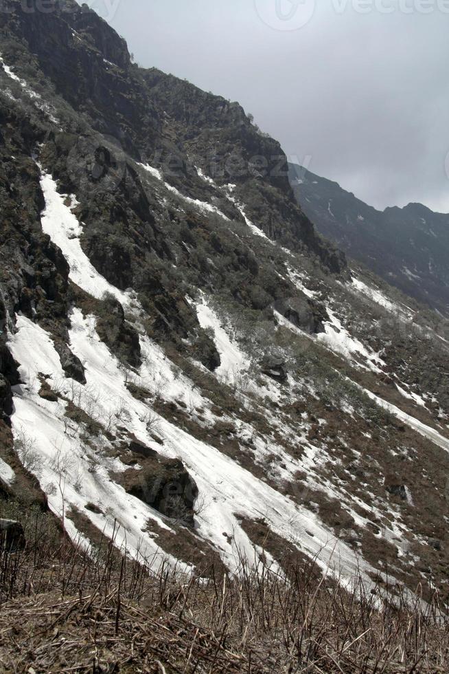 Ice Capped Mountain Slope photo