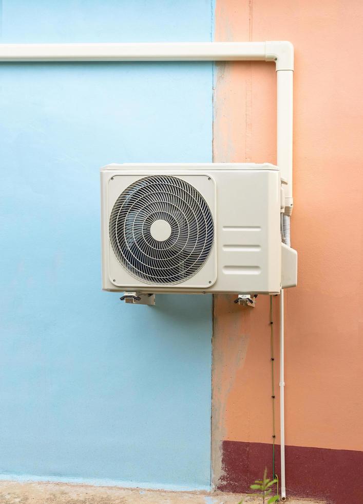 Condensing unit of air conditioning systems. photo