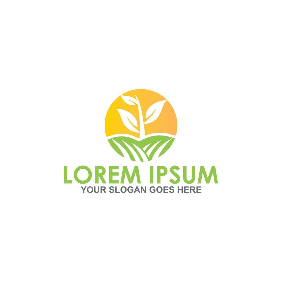 nature leaf vector , natural logo