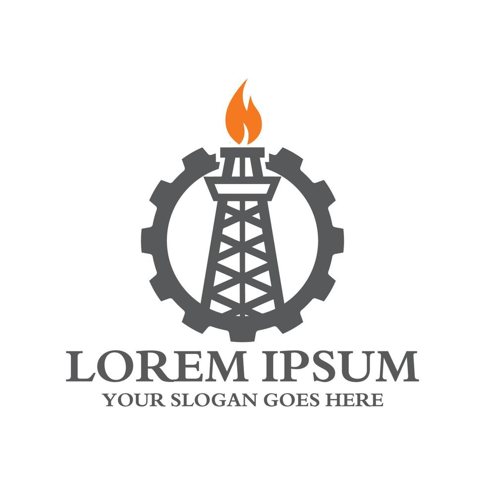 oil and gas logo , industry logo vector