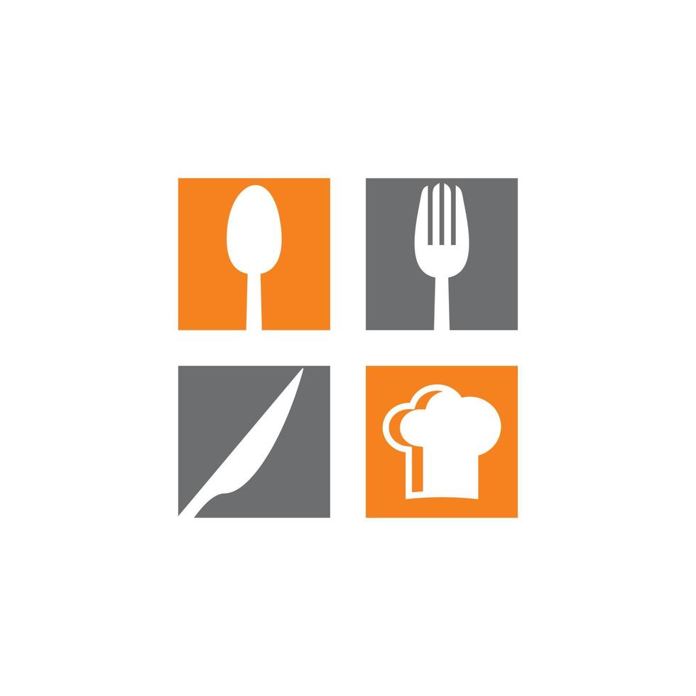 vector de chef casero, logotipo de comida