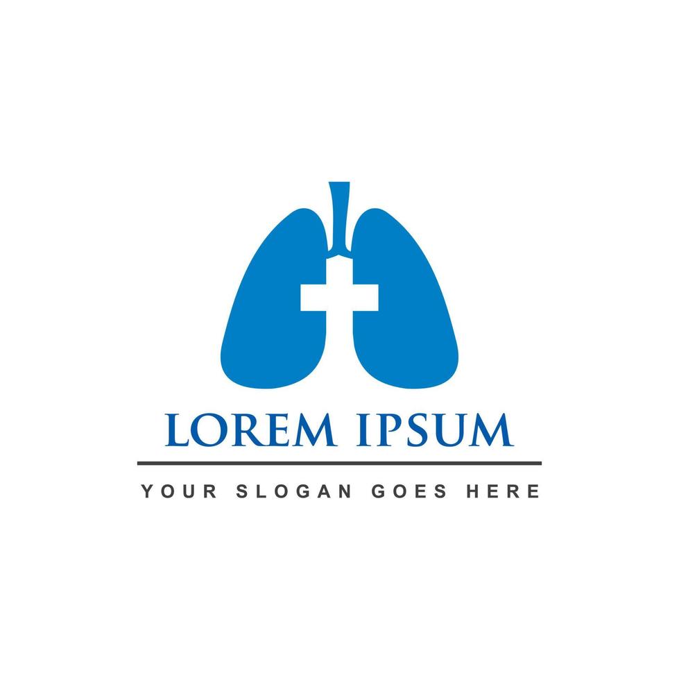 pulmonary logo , lung logo vector