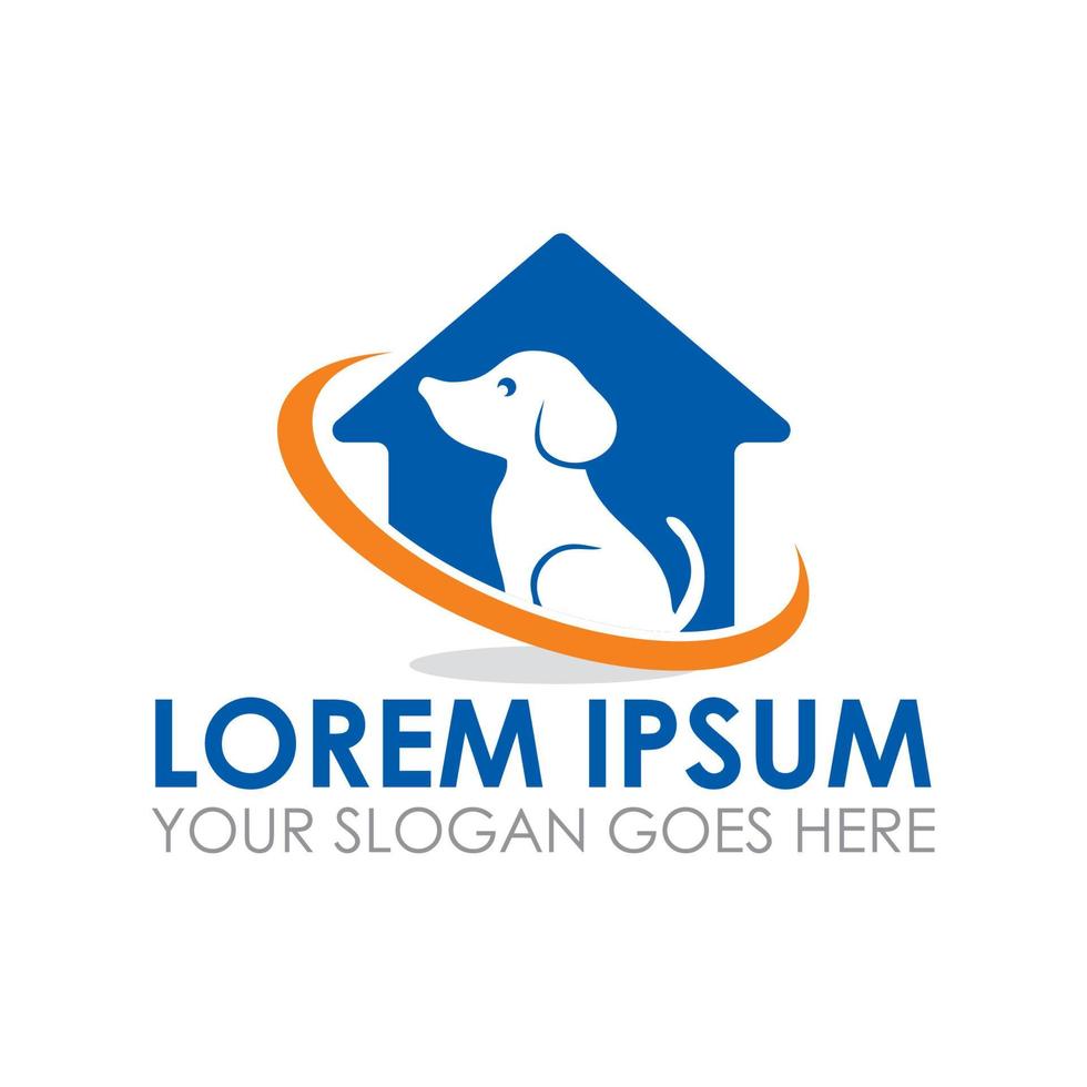 pet house vector , pet shop logo