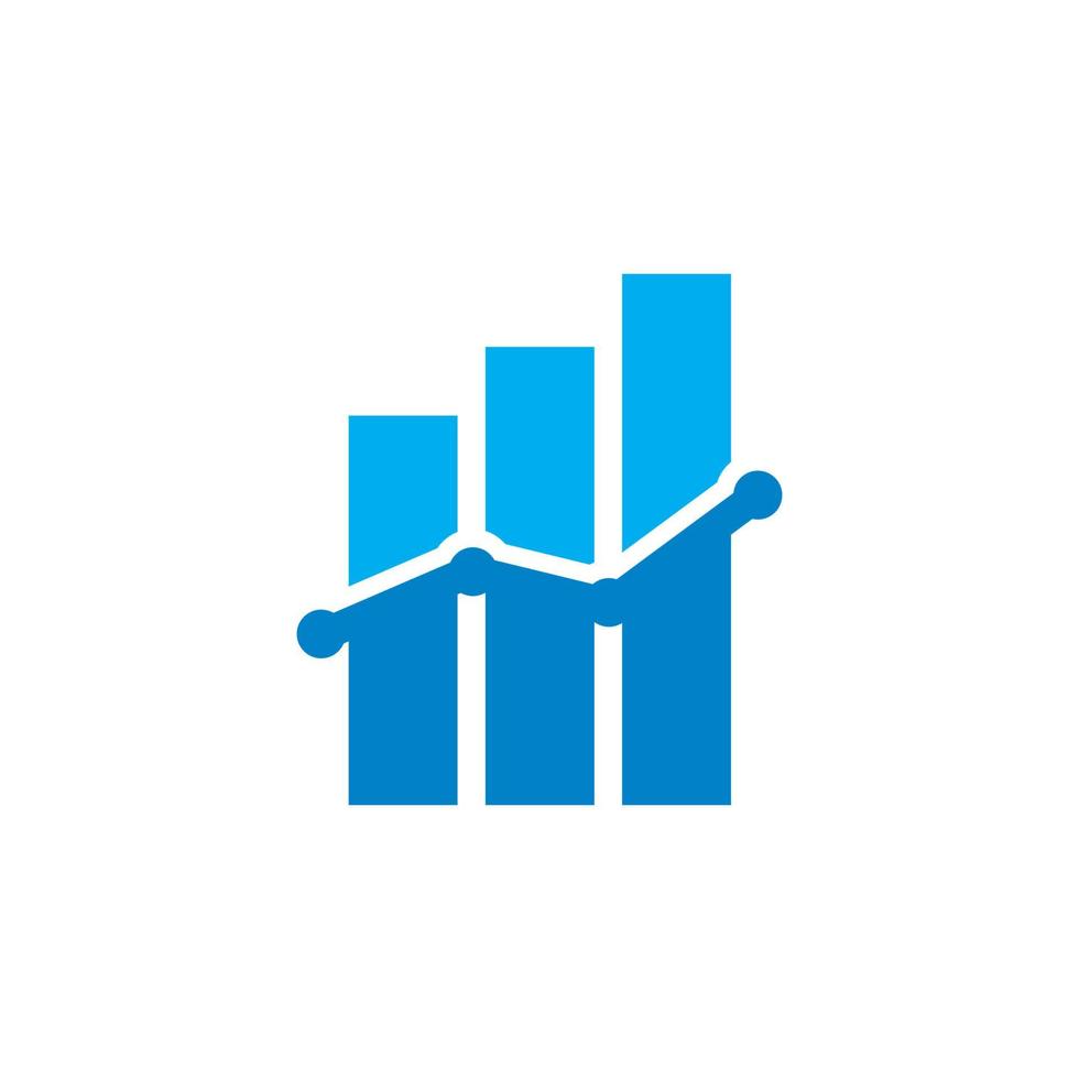 Progress Chart Vector , Finance Logo