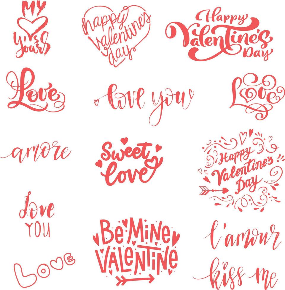 love valentine sticker icons vectors