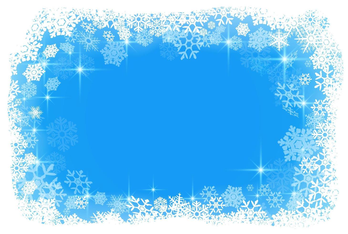 Blue Christmas background vector